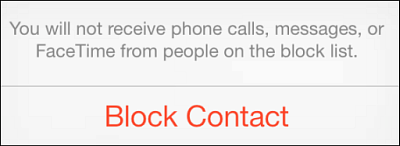Blokuj dzwoniących iOS 7