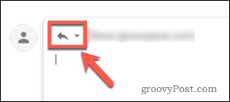 Przycisk odpowiedzi w Gmailu