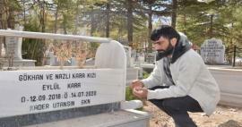 Ofiara trzęsienia ziemi Gökhan Kara złamała serca! Pogrążony w żałobie ojciec nie mógł opuścić grobu córki