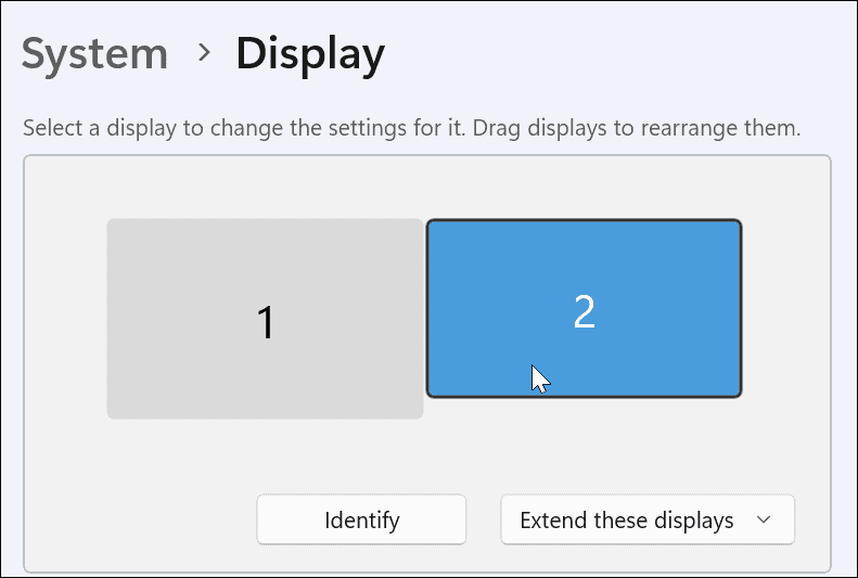 przenieś pasek zadań na drugi monitor w systemie Windows 11