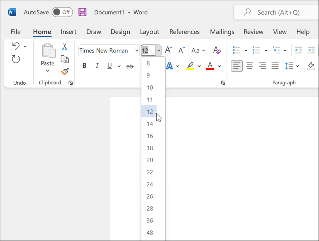  format czcionki w stylu apa w Microsoft Word