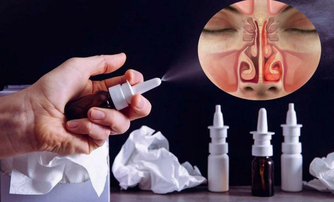 Jak pozbyć się uzależnienia od sprayu do nosa? Uwaga, ci, którzy zbyt często używają aerozolu do nosa!