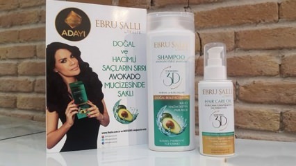 Ebru Şallı 3D Avocado wyciąg z szamponu recenzja