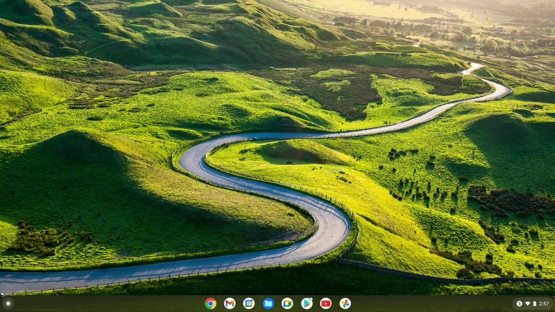 Wyczyść ekran główny Chromebooka