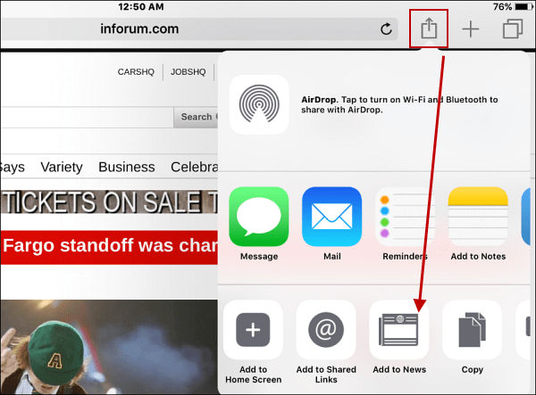 Aplikacja Apple News na iOS: Dodaj kanały RSS do witryn, które naprawdę chcesz