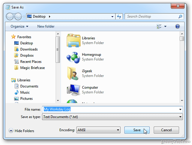 Notatnik Windows: twórz dzienniki ze znacznikami czasu