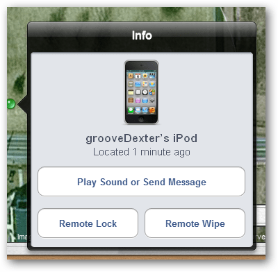 zablokuj, wyczyść lub wyślij wiadomość o utraconym telefonie iPhone ipad lub ipod