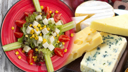 Dieta serowa, która wytwarza 10 kilogramów w 15 dni! Jak osłabia się jedzenie sera? Szokująca dieta z twarogiem i sałatką