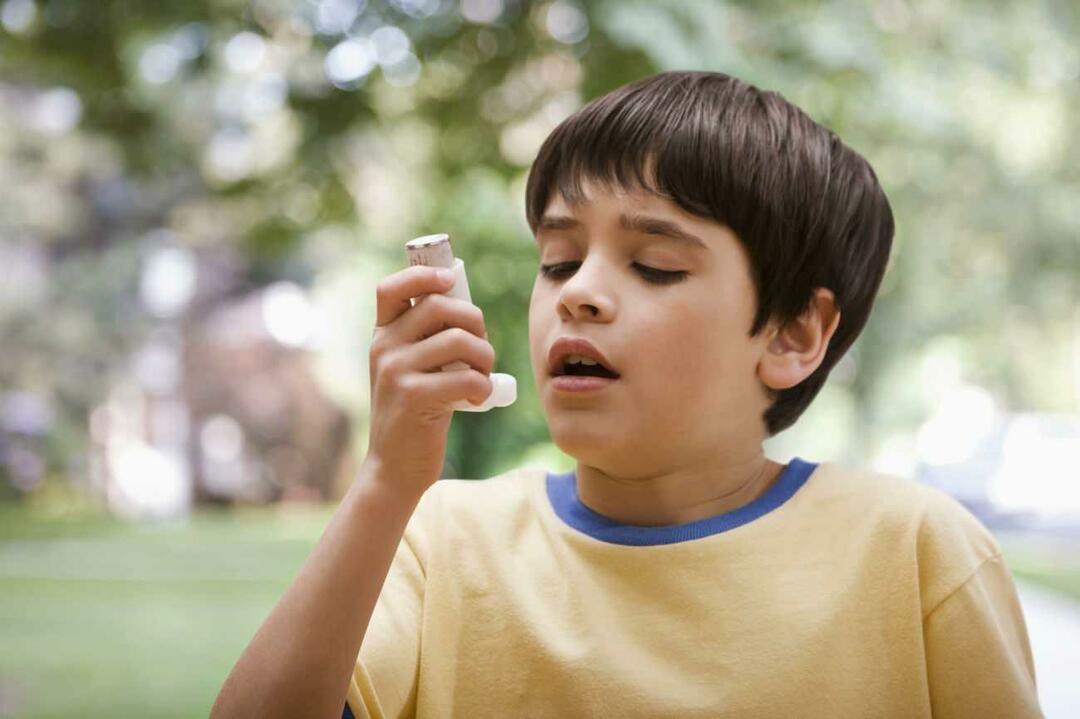 astmatyczne dziecko