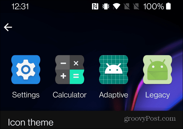 Zmień ikony aplikacji na Androida