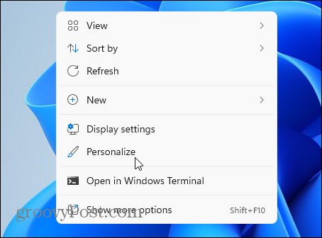 Spersonalizuj Windows 11