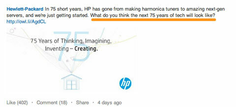 hewlett-packard na linkedin