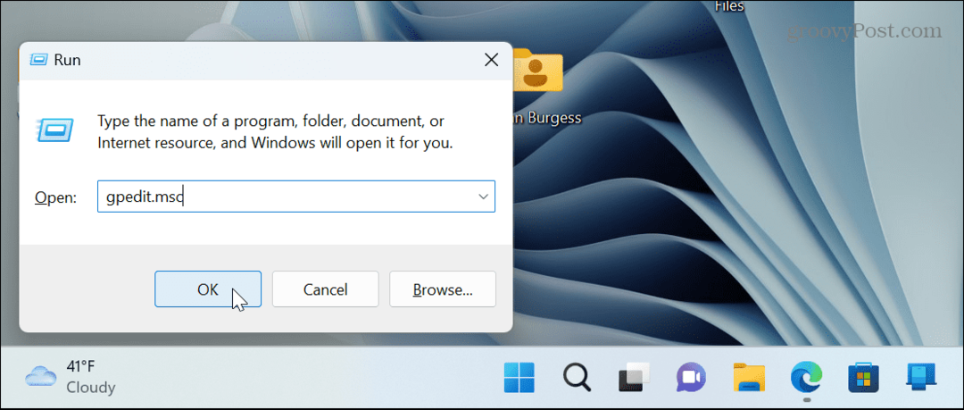 Wyłącz usługę OneDrive w systemie Windows 11