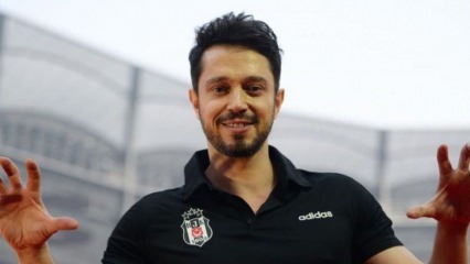 Ciężkie chwile Murata Boza, który wszedł na scenę podczas obchodów mistrzostw Beşiktaş!