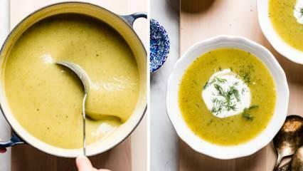 Jak zrobić zdrową kremową zupę z cukinii? Prosty przepis na zupę krem ​​z dyni