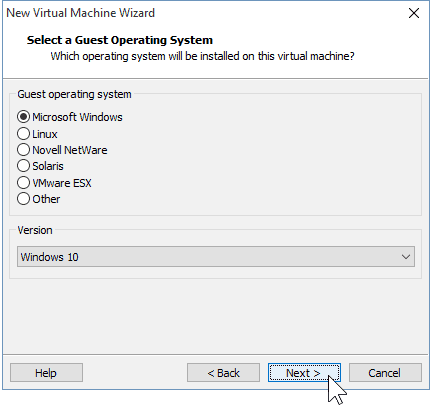 04 Wybierz system operacyjny Windows 10 32-bit 64-bit