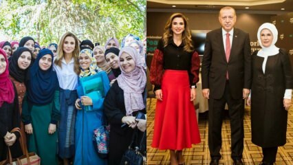 Moda i kombinacje Jordan Queen Rania Al Abdullah