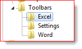 usuń mini pasek narzędzi w programie Excel 2010