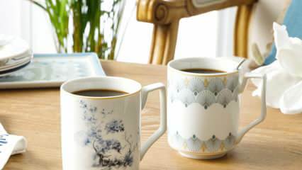 Możliwość podwójnego kubka kawy z English Home! Angielskie domowe kubki do kawy 2020