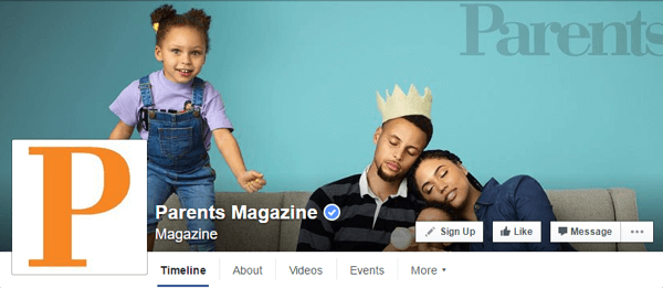 Magazyn rodziców na okładkę facebooka