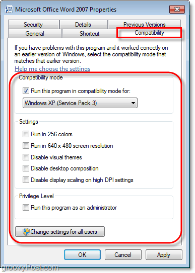 jak wyświetlić informacje o zgodności dla programu Windows 7