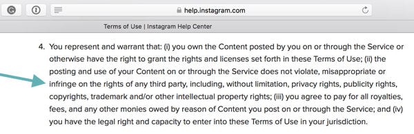 Warunki użytkowania Instagrama stanowią, że użytkownicy muszą przestrzegać Wytycznych dla społeczności.