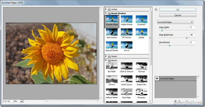 GroovyPost uczy Photoshopa: podstawy filtrów, w tym Liquify