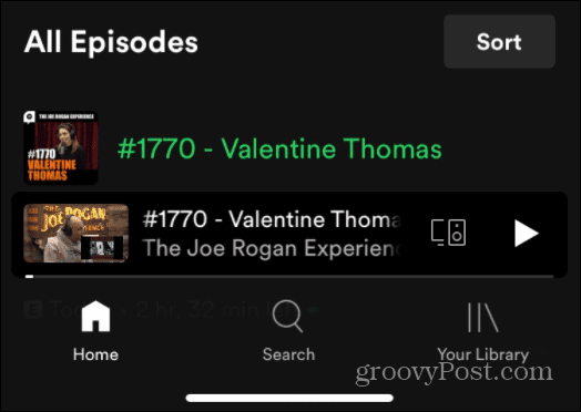 Użyj poleceń głosowych Spotify Joe Rogan JRE podcast