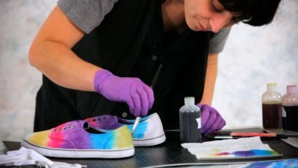 Jak malować buty z tkaniny? 