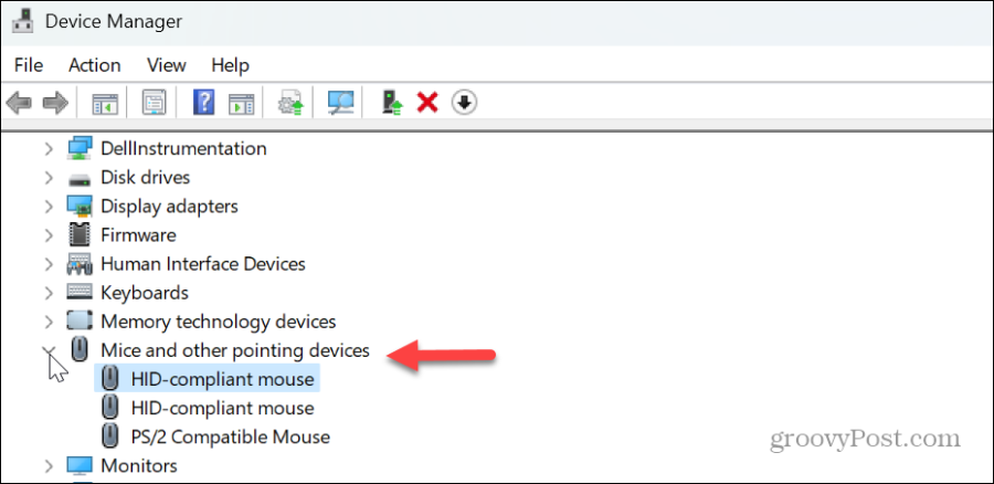 Wyłącz touchpad w systemie Windows 11