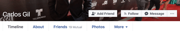 Ludzie mogą śledzić publiczne posty na Twoim osobistym profilu na Facebooku.