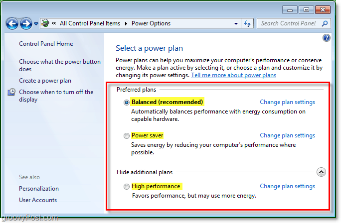 Zarządzaj ustawieniami oszczędzania energii systemu Windows 7 [instrukcje]