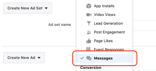 Jak zdobywać leady dzięki reklamom Facebook Messenger, wiadomościom ustawionym jako miejsce docelowe na poziomie zestawu reklam