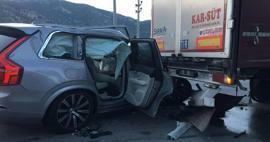 Jego pojazd zderzył się z ciężarówką: Tan Taşçı miał wypadek drogowy