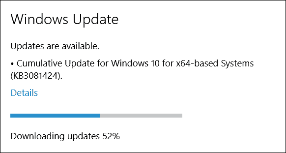 Microsoft wypuszcza aktualizację zbiorczą systemu Windows 10 (KB3081424)