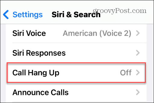 Rozłącz się podczas rozmów telefonicznych i FaceTime dzięki Siri