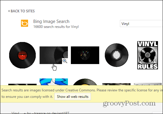 Wyszukiwanie obrazów Bing