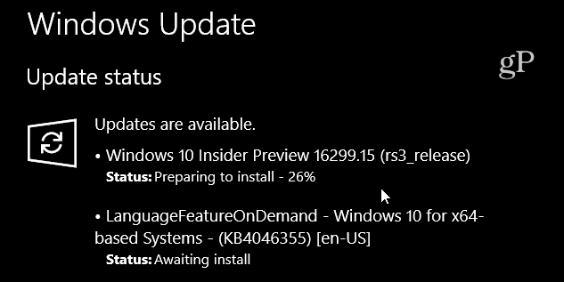 Microsoft wprowadza Windows 10 Insider Preview Kompilacja 16299.15