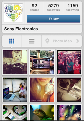 sony instagram