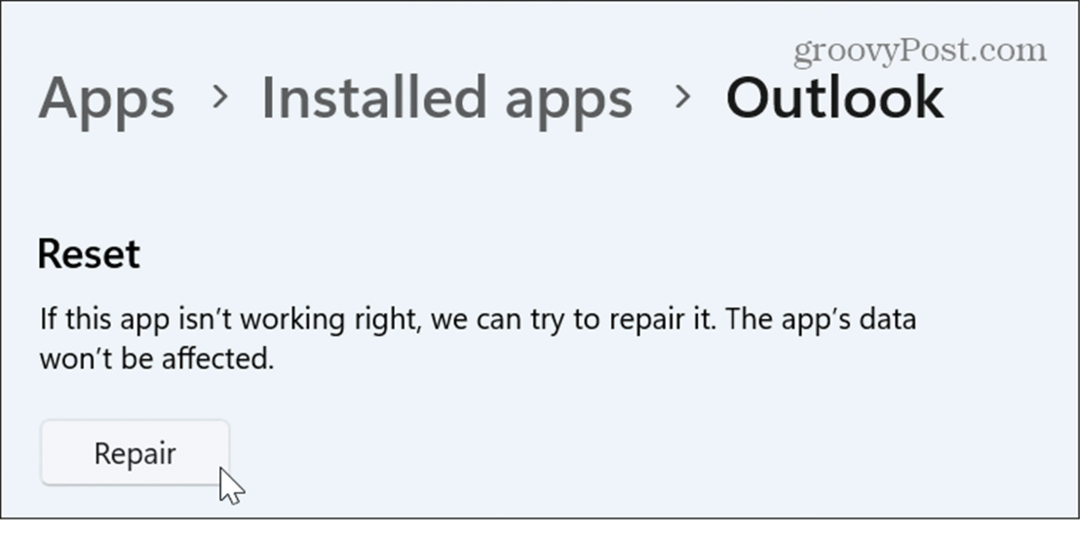 Jak naprawić lub zresetować aplikacje systemu Windows 11