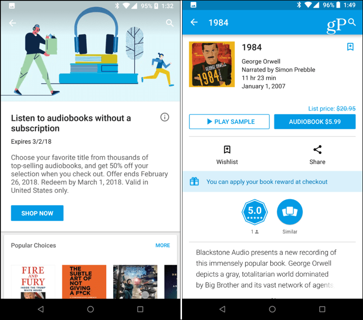 audiobooki Sklep Google Play