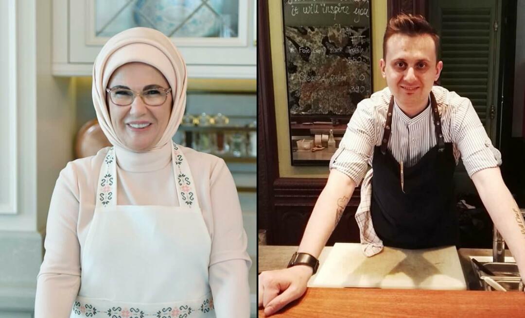 Emine Erdoğan pogratulowała szefowi kuchni Fatihowi Tutakowi, który otrzymał gwiazdkę Michelin!