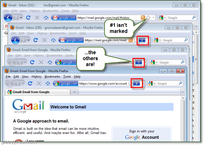 Zaloguj się do wielu kont Gmail lub stron internetowych za pomocą przeglądarki Firefox