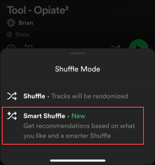 napraw Spotify Shuffle nie tasowanie