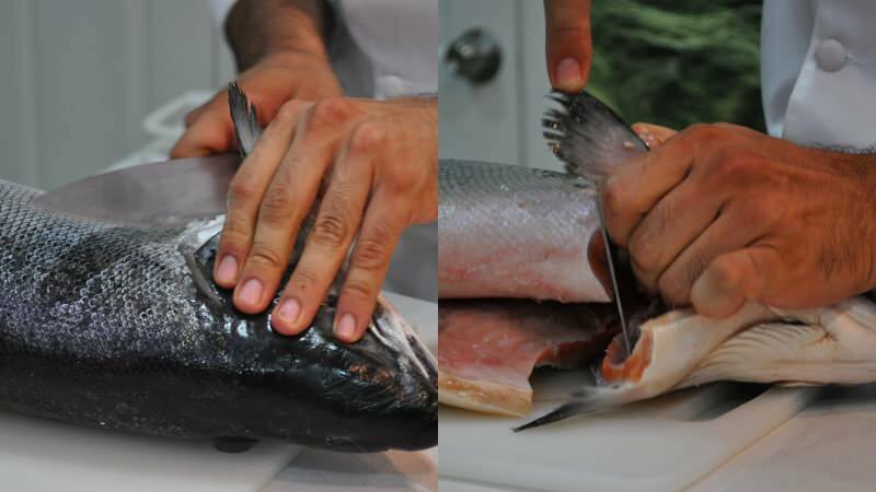 Jak czyścić labraks? Który nóż jest używany do otwierania ryb?