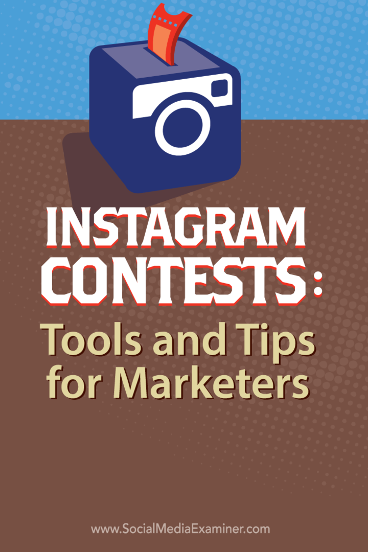 marketing poprzez konkursy na Instagramie