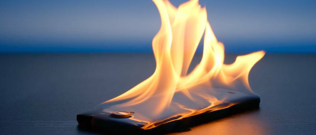Co robić, gdy smartfon robi się gorący