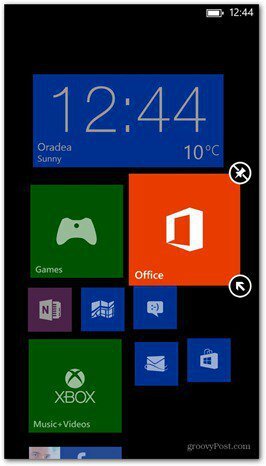 Windows Phone 8 dostosowuje kafelki 7