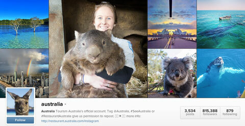 turystyka australia instagram