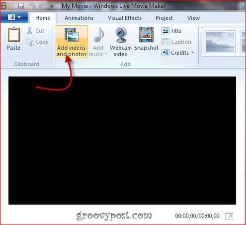 Jak obrócić plik filmu w programie Windows Live Movie Maker
